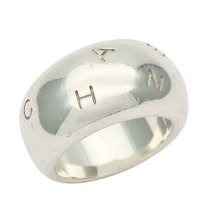 CHANEL Authentic Silver Ring